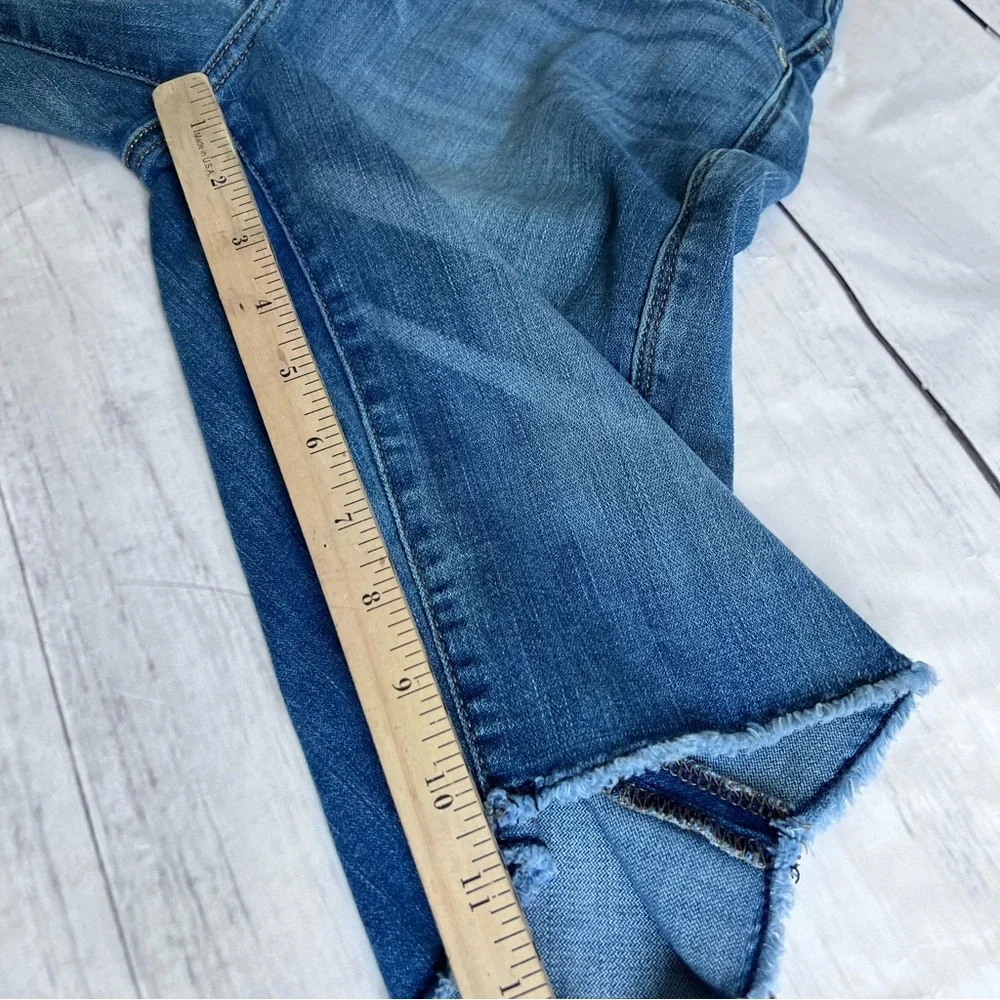Rock & Republic - Kristy- Blue Bermuda Jean Shorts - SZ: 6